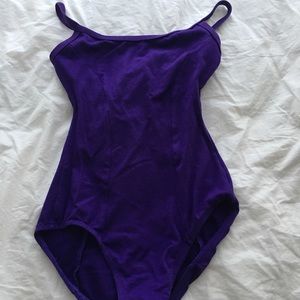 Motionwear spaghetti strap leotard